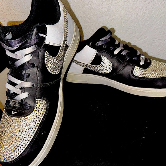Air Force one custom real Swarovski crystals